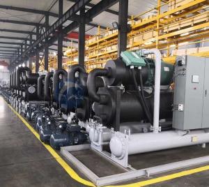 Quality Semi closed Screw Type Chiller,Flooded Type Screw Type Chiller factory for sale