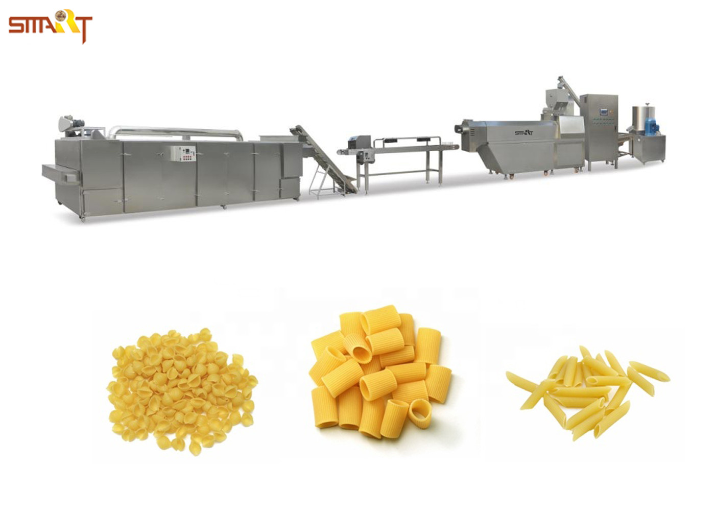 Quality Commercial Industrial Macaroni Pasta Making Machine Screw Conveying for sale