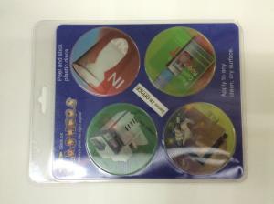 Quality 2 Phase Flipping 3D PET Custom Hologram Stickers Full Color Printing For Car for sale