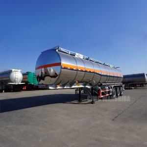 China Tanker stainless steel semi trailer stainless steel tank trailers stainless steel tanker trailers for sale on sale