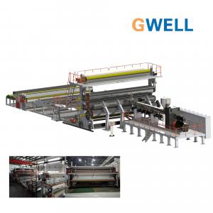 Quality HDPE Waterproofing Membrane Production Line HDPE water proof film extrusion machine for sale