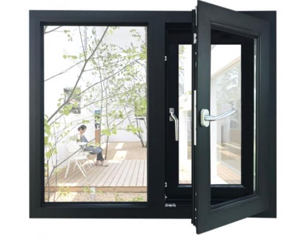Buy Thermal Break Aluminum Frame Windows UPVC Double Glazed 10.38PVB at wholesale prices