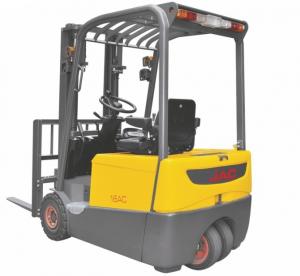 Quality 2 Ton Three Wheel Electric Forklift , Electric Warehouse Forklift Lifting Equipment for sale