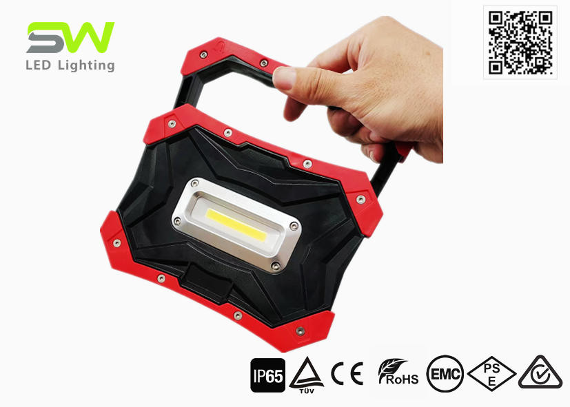 Quality IK10 10W COB Handheld Magnetic Led Rechargeable Light With SOS Flashing for sale