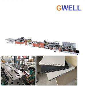 Quality PP Hollow Building Sheet Extrusion Line Plastic Building Board Making Machine for sale