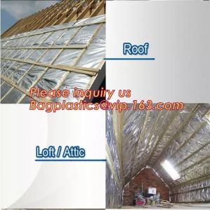 Quality Aluminum Foil-Scrim-Kraft Paper Facing insulation material for building construction,radiant barrier laminated woven clo for sale