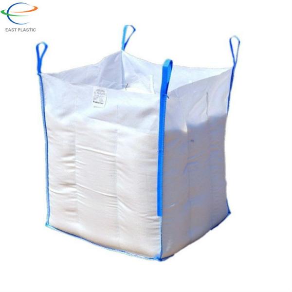 Buy Full Open Top Virgin PP Bulk Bag For Packing Sand / Cement / Potato 4 Loops Available at wholesale prices