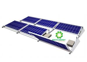 Quality 30 Degrees Tilting 10KW Ballasted Racking System For Solar Panel for sale