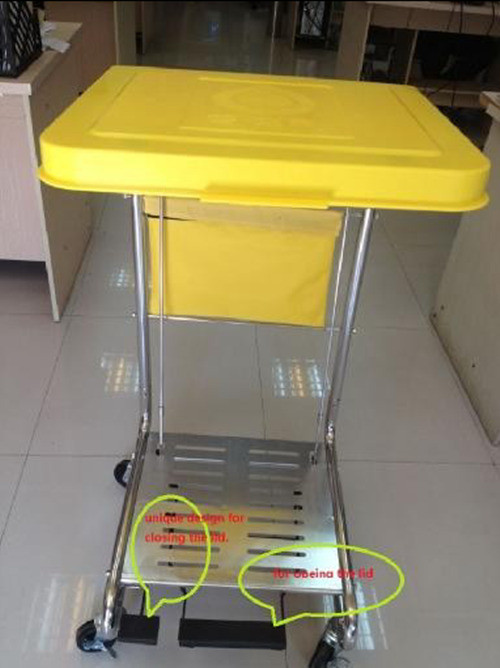 Quality 2015 Easy to use medical hamper stand/medical hamper stand/LY-FS for sale
