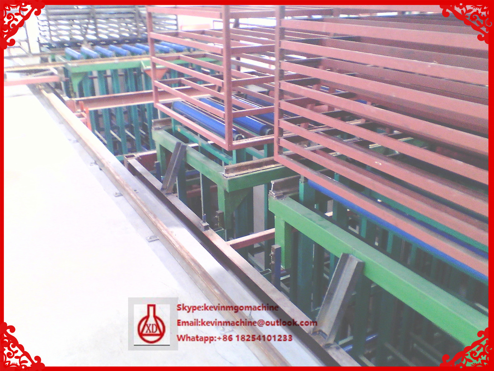 China Construction Material Making Machinery with Power Distribution System Heating System on sale