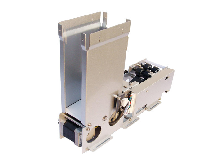 Quality White Smart Card Dispenser Machine , RS232 IC / RFID Card Dispenser for sale
