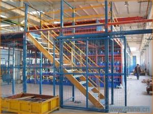 Quality Steel Adjustable Warehouse Steel Shelving With 120 X 95mm Upright Section for sale