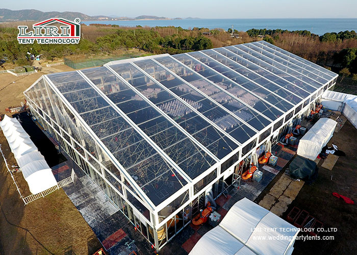 Quality 50m Aluminum Outdoor Transparent Party Tent From LIRI TENT In China For Sale for sale