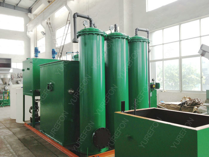 Quality Standard Sewage Treatment Machine / Wastewater Treatment Machine For Plastic Washing Line for sale