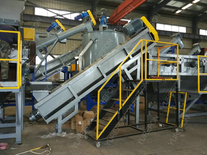 Quality Soft PP PE Plastic Crushing Washing Recycling Machine Line With Friction Washer for sale