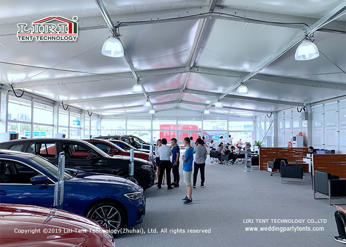 Quality High Quality Aluminum Cube Structure Exhibition Tent ABS Hard Wall Car Show for sale