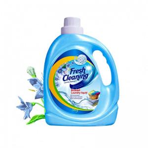 Quality 5 in 1 Liquid Laundry Detergent Stain Odor Remover Fabric Softener Color Brightener 2kg for sale