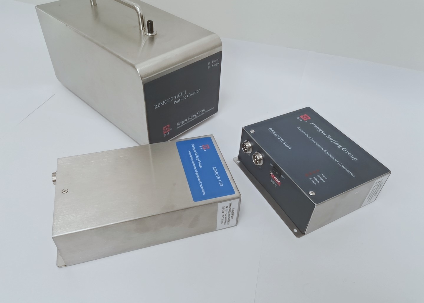 Quality 5.0 Micron Sensitivity Particle Counter Cleanroom Monitoring System ISO14644 for sale