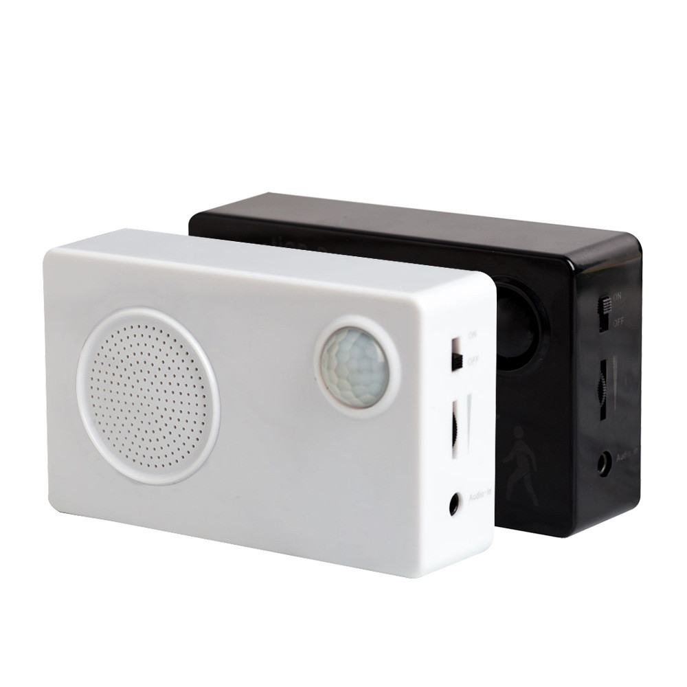 Quality Motion sensor alarm box PIR human sensor sound box with pre-load audio for sale
