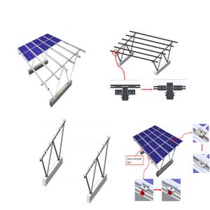 Quality Waterproof Design TOP VIP 0.1 dollar Support System Solar Power Parking Lot Residential Solar Panel Carport Systems for sale