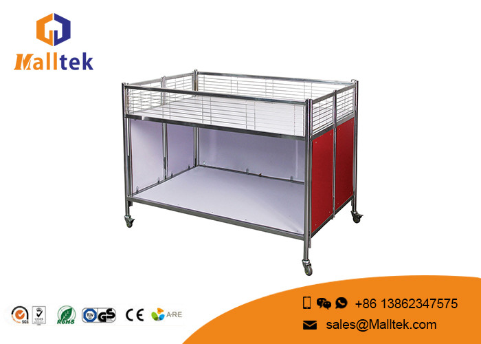 Buy Lightweight Supermarket Promotion Counter Retail Shop Fixtures And Fittings at wholesale prices
