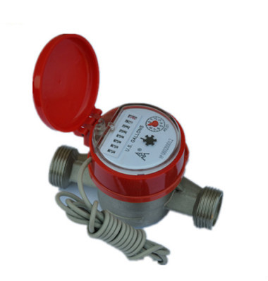 China Single jet remote reading water meter on sale