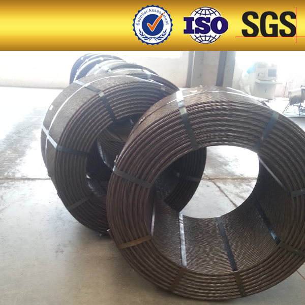 15.2mm pc steel strand/pc steel strand from steel supplier