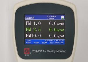 Quality 10W Particle Counter Outdoor Air Quality Monitor Y09-PM PM1.0 PM2.5 for sale