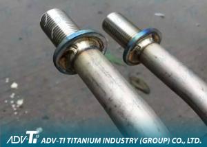 Quality Customized GR1 Titanium Heat Exchanger Tube / Pipe Coaxial Type for sale