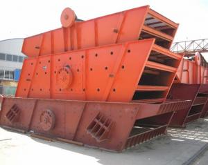 Quality Simple structure and little noise Gravel vibrating screen in industry for sale