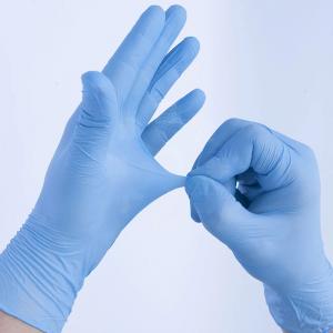 Flexible Hospital XXL Oilproof Medical Nitrile Gloves