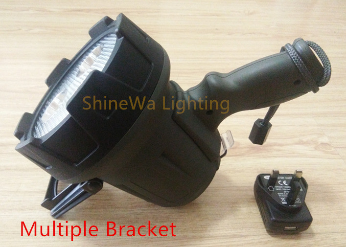 Quality IP66 Waterproof Rechargeable Led Spotlight , 1000 Lumen Spotlight With Stand And Hanger for sale