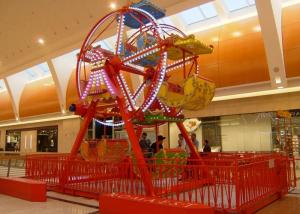 Quality Miniature Amusement Park Ferris Wheel With Vibrant Colors Decoration for sale