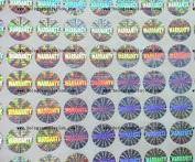 Buy Changing color tamper resistent anti-counterfeit hologram warranty colored sticker labels at wholesale prices