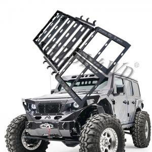 Quality Black Steel Roof Rack For Jeep Wrangler Jl Roof / Luggage Bar Carrier Roof Rack for sale
