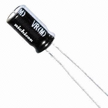 Quality 220uf 25V 20% Radial Aluminum Capacitor, Measures 8 x 11.5mm  for sale