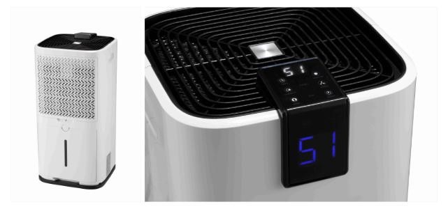 Quality ODM 110m3/H Small R290 Dehumidifier With Touch Panel for sale