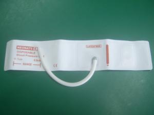 Quality Disposable Pediatric Blood Pressure Cuff  Dual / Single Tube , 42～55cm Length for sale