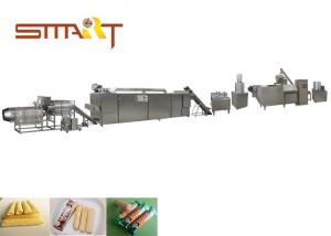 Quality EN Standard Extrusion Snacks Food Machinery Stainless Steel Material Made for sale