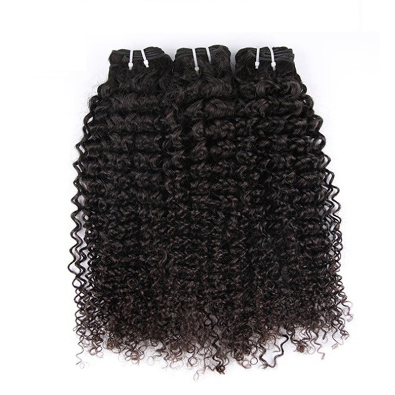 Quality Natural Color Peruvian Body Wave Hair Bundles Curly Dancing And Soft 10" To 30" Stock for sale