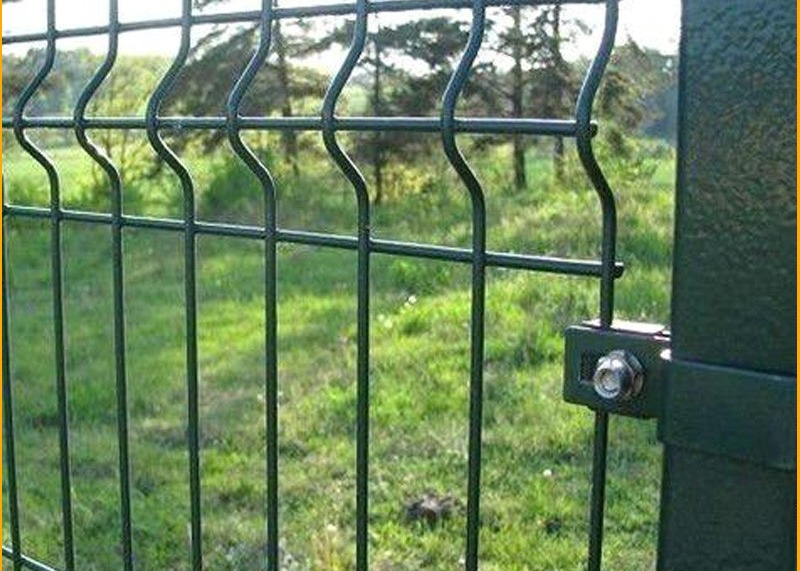 Quality Powder Coating 3d Curved Welded Wire Mesh Fence for sale