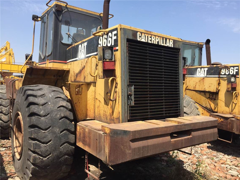 China 3306 engine 20T weight Used Caterpillar 966F Loader with Original paint on sale