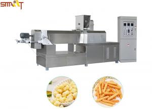Quality Stainless Steel Maize Corn Puff Snack Machine With Extrusion System for sale