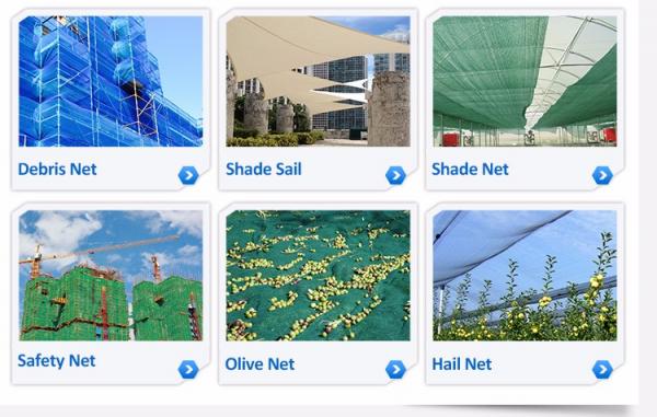 100% PE agriculture shade net Green house plastiic woven sun shade net