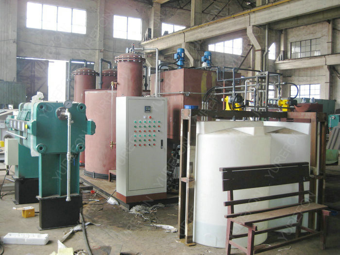 Quality Plastic Recycling Industrial Reused Small Sewage Treatment Plant 1 Year Warranty for sale