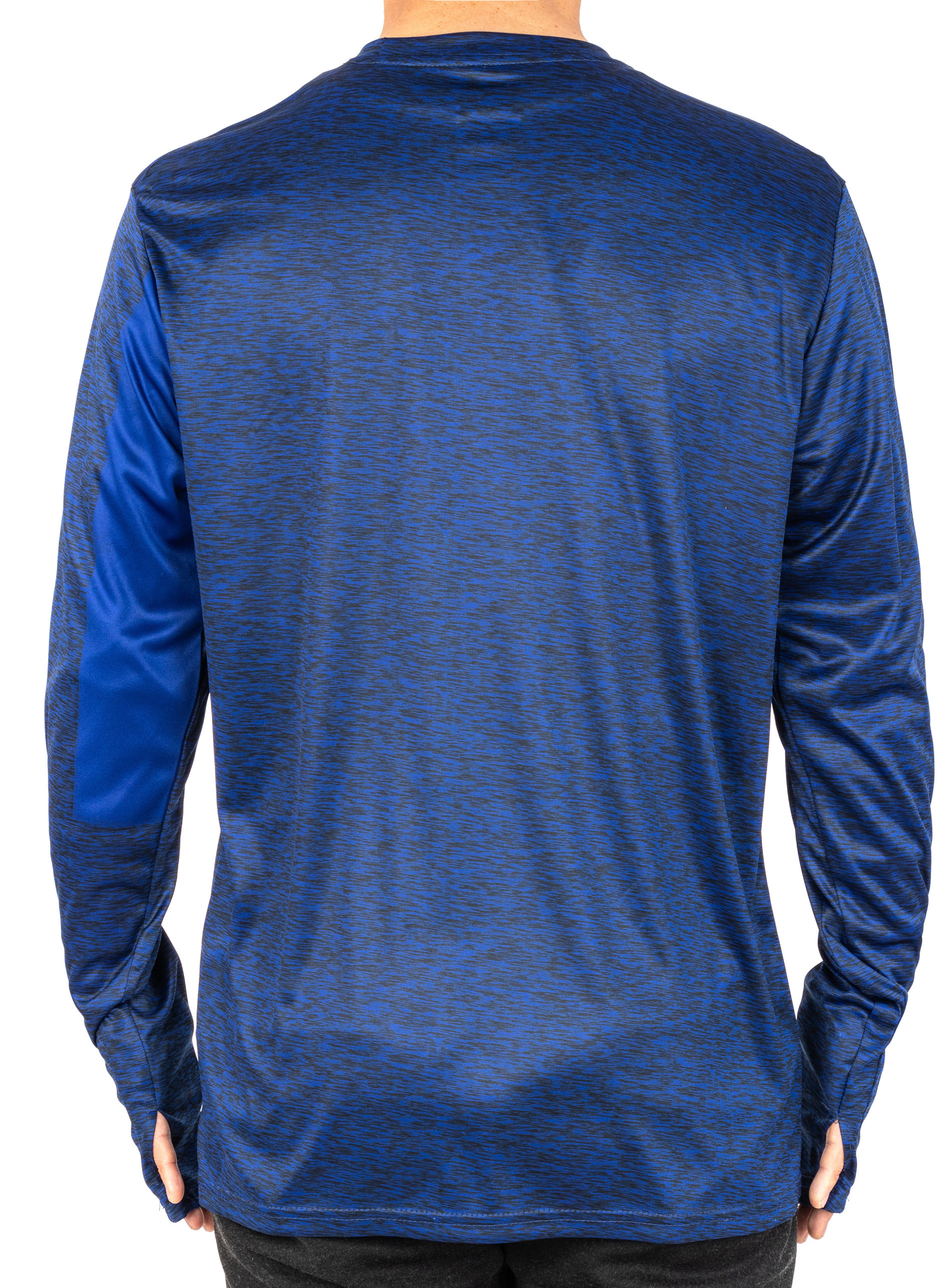 Quality Casual Type Knitting Interlock Fabric Long Sleeve Tshirt With Finger Hole for sale