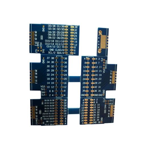 4 Layers Polyimide Flexible RF PCB Board Electronics Rigid Board
