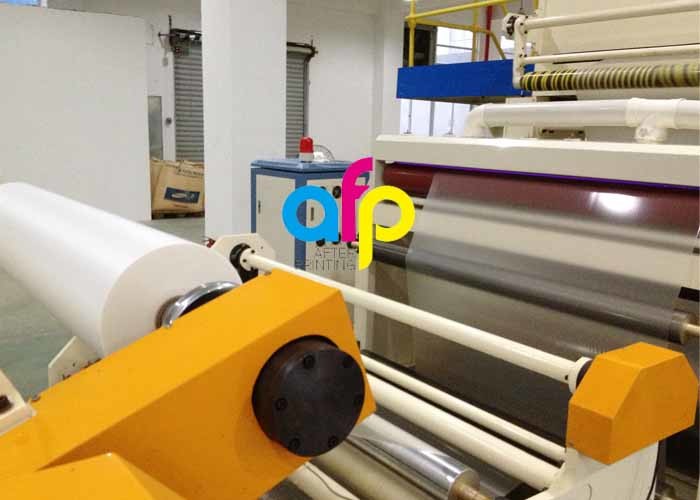 Quality PET Gloss Laminating Film Good Printing Ability Single / Double Side Corona for sale