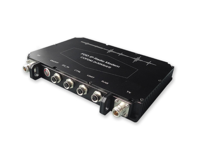 Quality COFDM Ethernet RS232 Radio Transceiver , H.265 COFDM Wireless HD Transceiver for sale