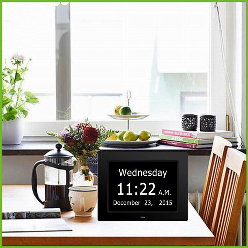 Quality LED digital clock with date and day of week for elderly for sale